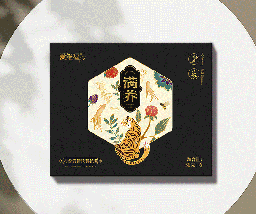 包装设计 | 爱维福阿胶山药饮料系列