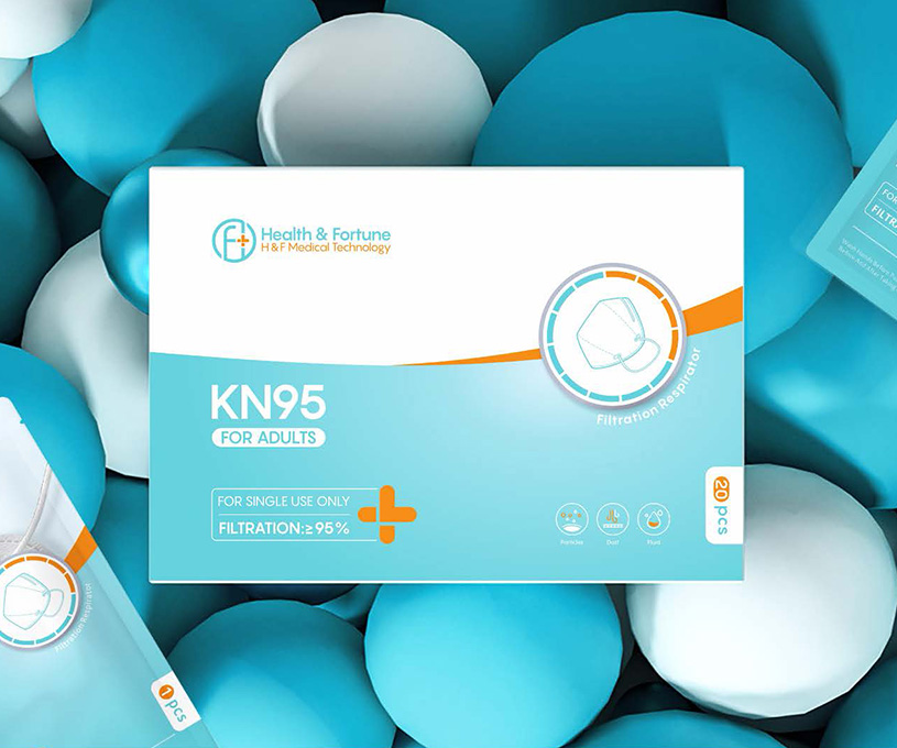 包装设计 | 和丰医疗KN95口罩包装设计