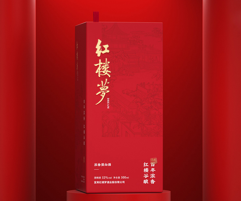 策略包装 | 红楼梦白酒品牌包装策略设计