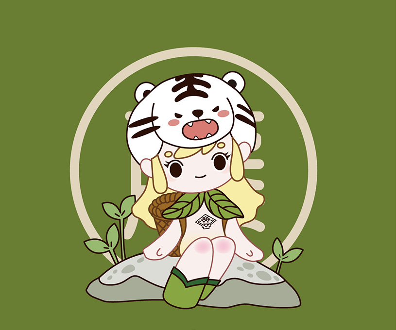 吉祥物 | 藤点时间茶业品牌IP设计